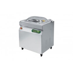 Sottovuoto a campana doppia barra saldante 45 cm carrellata