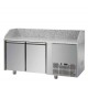 Tavolo Pizza refrigerato GN 1/1 2 porte e piano in granito