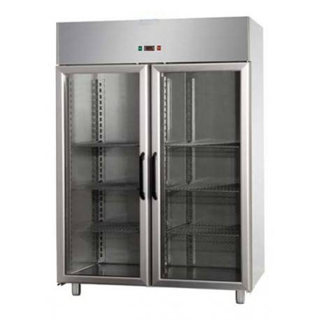 Armadio frigo +0° / +10° da 1200 litri porta vetro