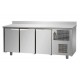 Tavolo Refrigerato GN 1/1  3 porte con alzatina prof. 70 cm