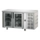 Tavolo Refrigerato GN 1/1  2 porte prof. 70 cm porte vetro
