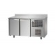 Tavolo Refrigerato 2 porte con alzatina