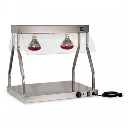 Piano inox riscaldato a infrarossi