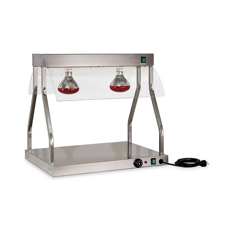 Piano inox riscaldato a infrarossi