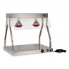 Piano inox riscaldato a infrarossi