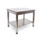 Tavolo inox 140 x 70    H 85 cm