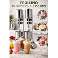 Frullino Professionale 900 cc doppio bicchiere