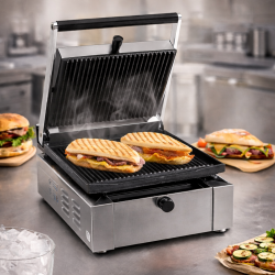 Piastra ghisa piano rigato