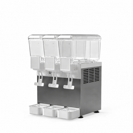Erogatore di bevande fredde 3 gusti vasca 5/8 litri