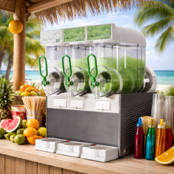 Granitore tripla vasca da 10 litri