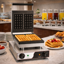 Piastra Waffel 1 postazione