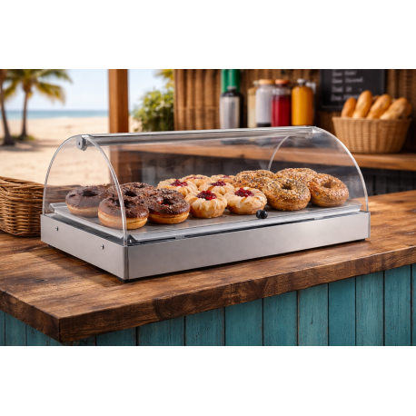 Vetrina riscaldata 1 piano