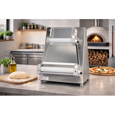 Stendipizza rulli inclinati da 10/40 cm rulli paralleli