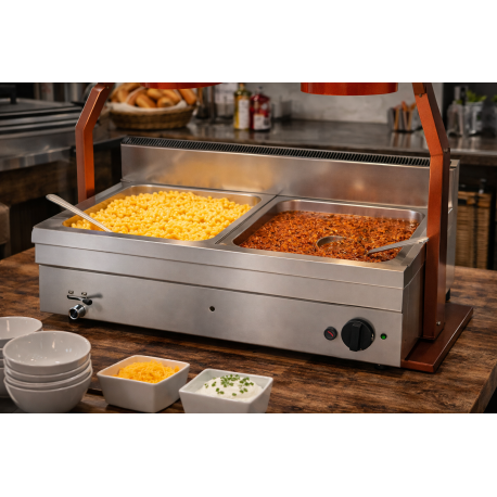 Bagnomaria a GAS 70 x 60 cm