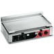 Top Piastra doppio piano inox liscio