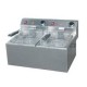 Friggitrice elettrica 8 + 8 litri