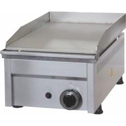 Fry top elettrico piastra liscia 40 x 50 liscio