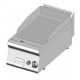 Fry top a GAS piastra rigata 35 x 70 da banco